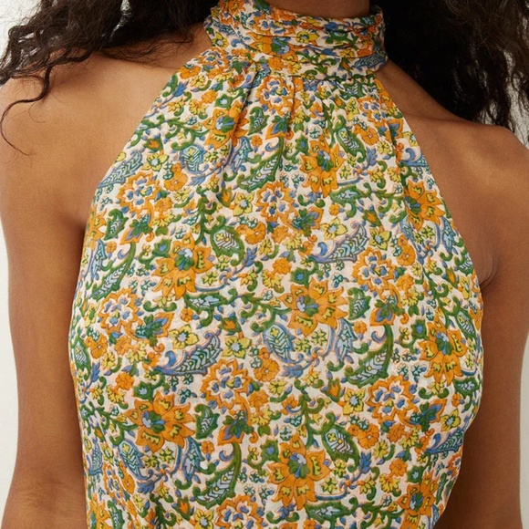 Veronica Beard Leia Halter Neck Dress - Picture 10 of 12